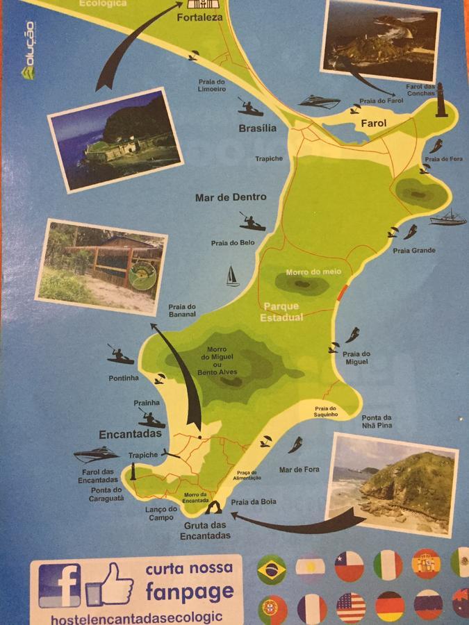 Hostel Encantadas Ecologic メーウ島 エクステリア 写真